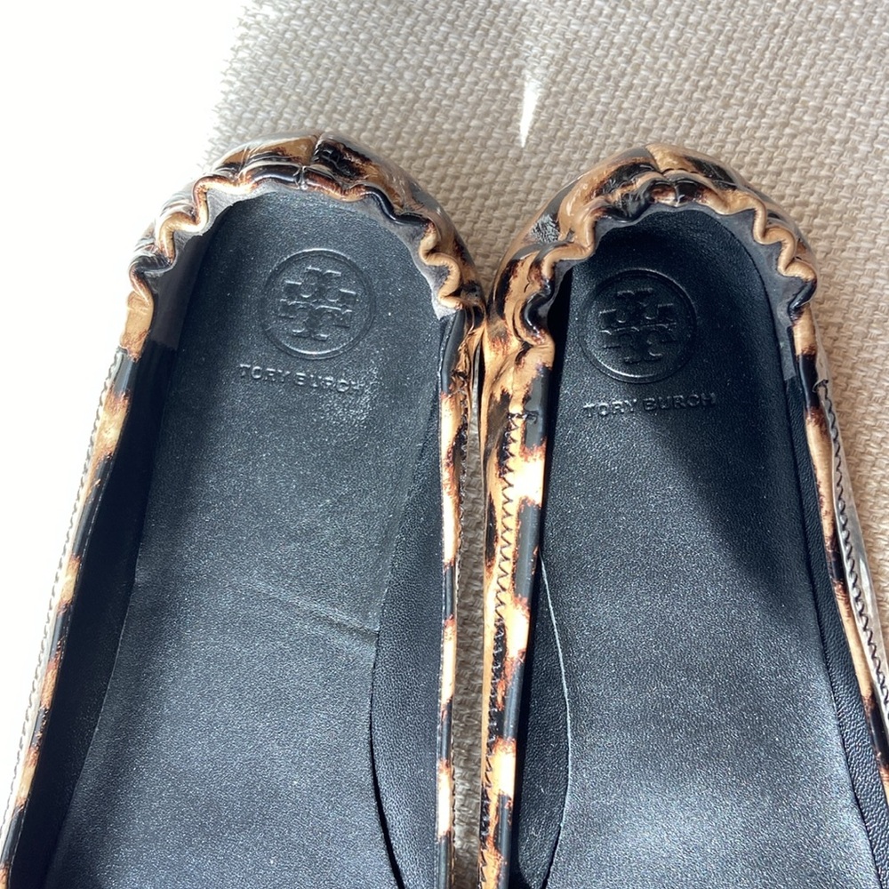 EUC Tory Burch Minnie Travel Ballet Shoe - Picture 4 of 5